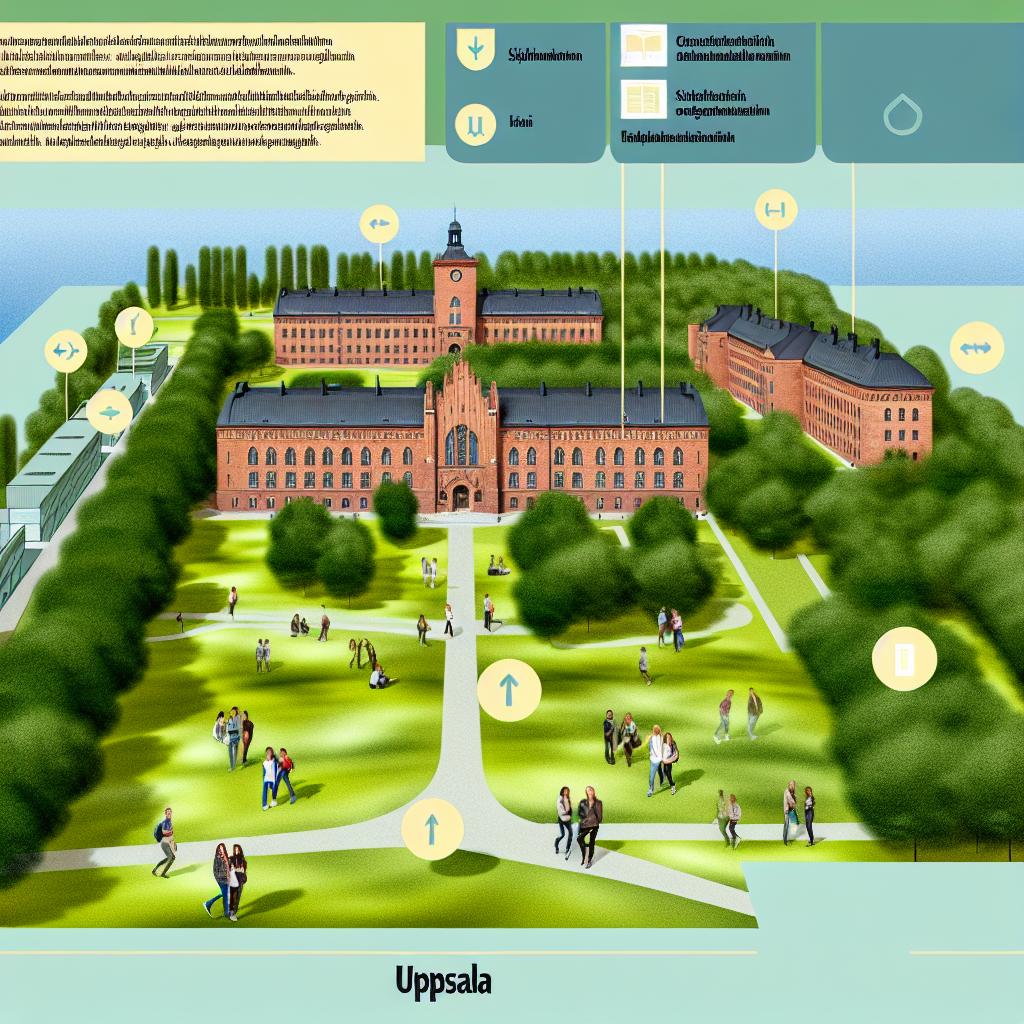 Guide till Uppsala universitet: Campus och faciliteter