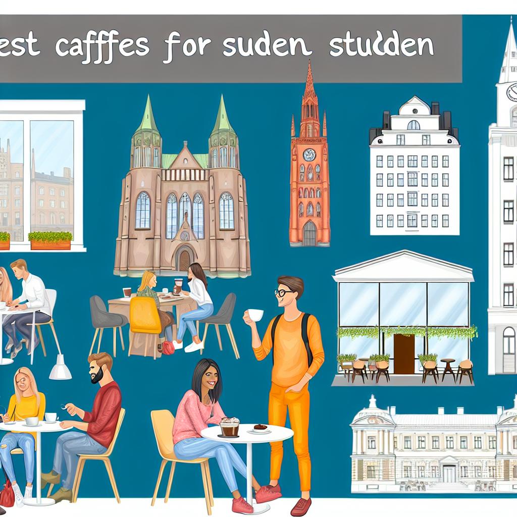 De bästa caféerna för studenter i Uppsala